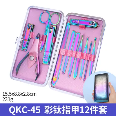 Manicure and nail care set, professional tools, complete - 13