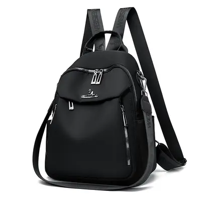 Oxford Fabric Women's Backpack, Dual-Use Mommy Bag, Large Capacity - 6