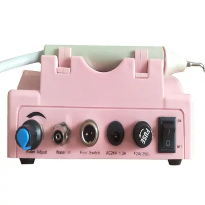 Pet ultrasonic tooth cleaner with automatic water suction