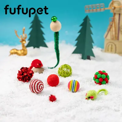 Christmas Cat Toy Set, Self-Assembly - 2