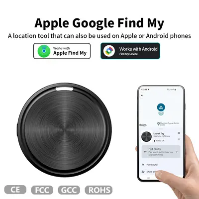 Bluetooth pet tracker, compatible with iOS and Android
