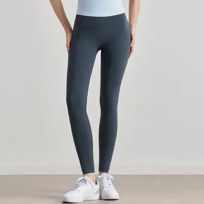Yoga taytı kadın yüksek bel çıplak hissi pilates fitness pantolon