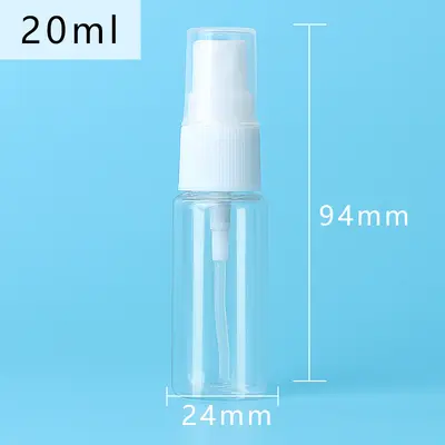 30ml 50ml 100ml ml sprey şişesi şeffaf PET plastik küçük sprey şişesi kozmetik parfüm yeniden paketleme şişesi sprey şişesi - 10