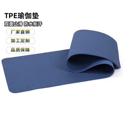 Üretici toptan yoga odası yeni başlayanlar için özel mat spor fitness mat tek katmanlı tek renkli yoga mat üreticisi