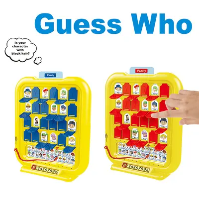 Guess Who I Am Multi-Theme Parent-Child Interactive Educational Game Early Learning Children's Interactive Toy