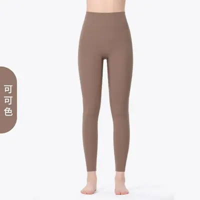 Yoga pantolon, kadın, elastik karın kontrolü, naylon - 13