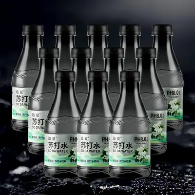 Jasmine Flavour Soda Water, Still Sports Hydration Drink, 6 Bottles - 9