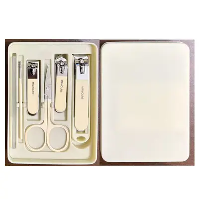 In Stock Anti-Splash Nail Clipper 6-Piece Set Ear Pick Nail Care Manicure Household Kit Multi-Color Customized Printing Nail Scissors - 10