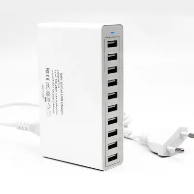 Fabrika çıkışlı satış 100W cep telefonu 10 USB çoklu bağlantı noktalı şarj cihazı toptan çok fonksiyonlu çoklu delikli seyahat şarj cihazı hızlı şarj adaptörü