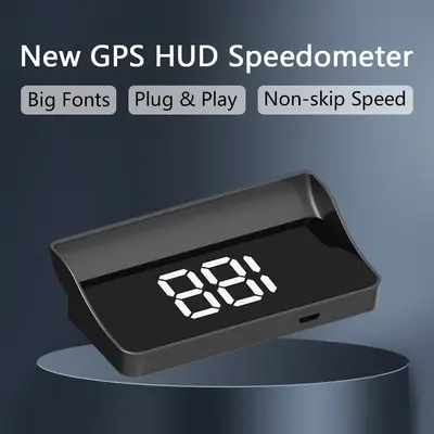 2026 Yeni Model HUD Kafa Üstü Göstergesi GPS Hız Ölçer Hız Göstergesi KMH/MPH Çapraz Sınır Patlaması W1
