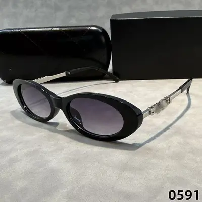 Retro Sunglasses for Women, UV400 Protection, Acetate and Metal Frame - 10