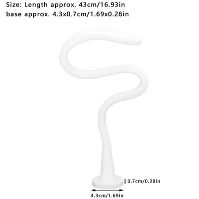 Magnetic washing machine door holder, strong magnet silicone snake-shaped holder