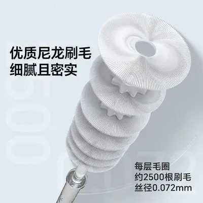 Miomi Smart Sonic Electric Toothbrush with 360° Soft Bristle Replacement Heads - 5