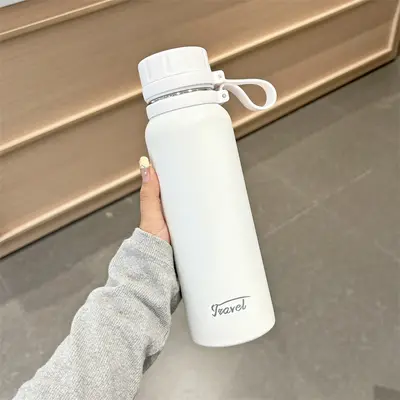 Large-Capacity Stainless Steel Thermos with Tea Infuser - 7