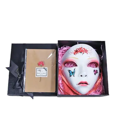Vollgesichts-Partymaske im chinesischen Stil, handbemalt, für Erwachsene