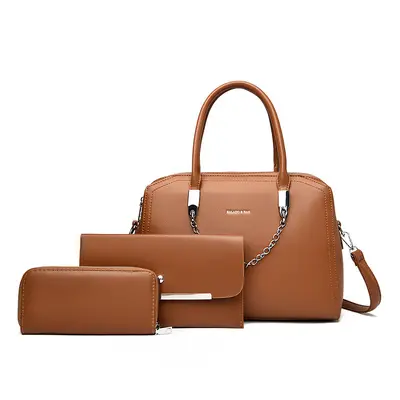 Damen-Handtaschen-Set 2026, groß, Mutter-Kind-Design, Umhängetasche - 12