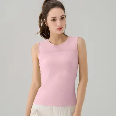 Women's Summer Yoga Tank Top, Pilates and Running Training Wear - 9