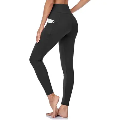 Women's Yoga Leggings with Pockets High Waist Tummy Control High Stretch - 7