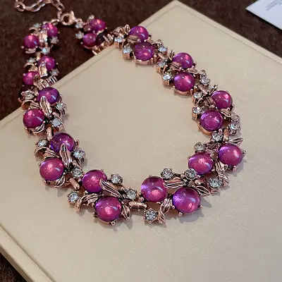 Perlenkette, Vintage-Design - 13