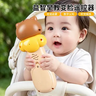 Sound and light bilingual remote control toy