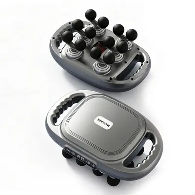 Multi-Head Electric Massage Gun, 9 Speed Levels, Muscle Massager for Men - 10