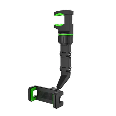 Autospiegel-Handyhalter mit Ein-Klick-Befestigung, drehbar - 7