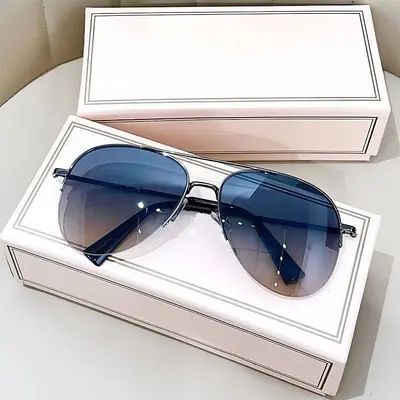 Pilot Sunglasses for Men, UV Protection, for Driving and Cycling - 4