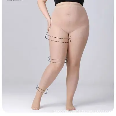 Plus Size Black Pineapple Socks for Women Thin - 4