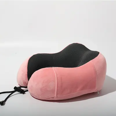 Amazon Çapraz Sınır Seyahat Taşınabilir U Şekli Bellek Köpüklü Boyun Yastığı Uçak Boyun Koruma Yastığı Araba Uzun Yolculuk Hızlı Tren U Şekli Yastık - 11