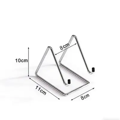 Phone stand iron wire design tablet holder desktop support rack - 2