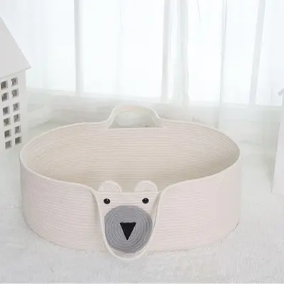 Cotton Rope Baby Portable Handheld Basket - 13