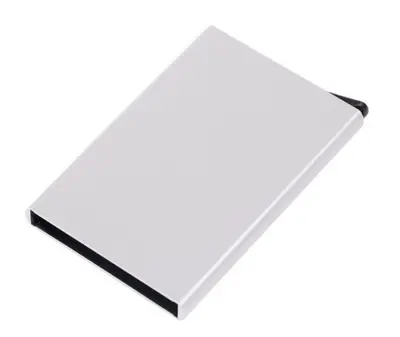 Fabrika toptan alüminyum alaşımlı kartlık hırsızlık önleyici kart çantası RFID kart kutusu banka kartı kutusu açılır kapanır sınır ötesi çok satan - 9