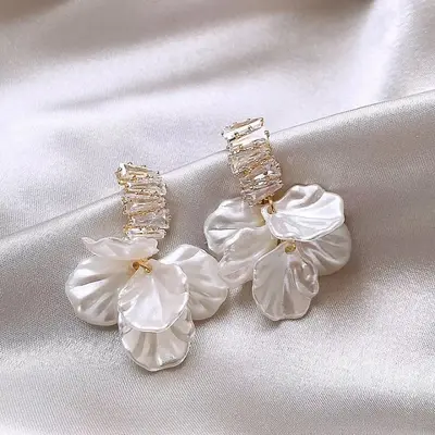 Ear Clip Women No Piercing Premium Retro Earrings - 10