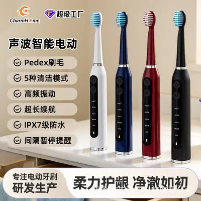 Electric toothbrush, rechargeable, automatic, timer function