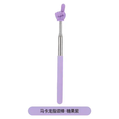 Retractable Teacher Pointer Stick, Plastic Children's Reading Pointer - 11