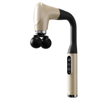 Curved Handle Massage Gun, Long Handle for Shoulder, Neck and Back - 6