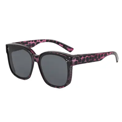 Polarized Unisex Sunglasses Model 8778 with Metal Studs for Driving - 12
