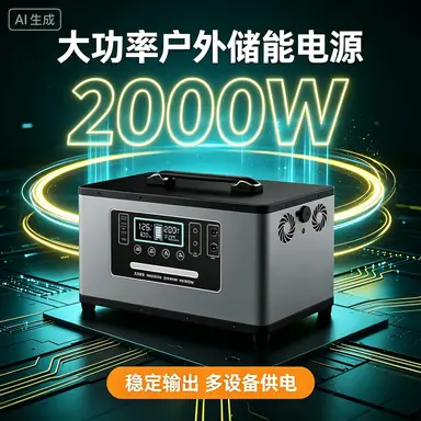 2000W Portable Power Station 220V Emergency Battery - 10