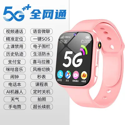 5G Smart Watch with SIM Slot, GPS Positioning, Waterproof - 7