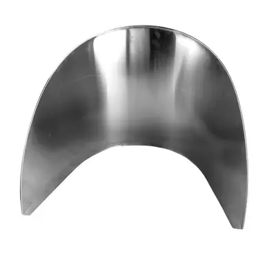 Stainless Steel Round Cutting Board Surround Kitchen Chopping Block Guard, Plastic Vegetable Chopping Block Barrier for Rou Jia Mo Cutting Board Surround