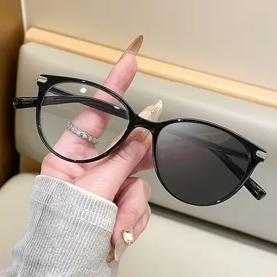 Blaulichtfilter-Brille ohne Stärke, Cat-Eye-Fassung - 9