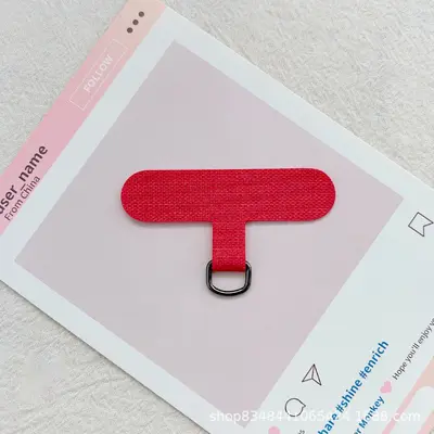 Phone Lanyard Adhesive Pad, D-Ring Fixing Pad for Phone Cases - 9