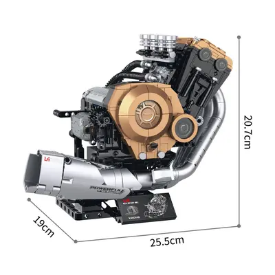 649CC motor simülasyon modeli, uzaktan kumandalı oyuncak