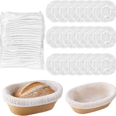 Ekmek fermentasyon kapağı 100 adet, elastik - 7
