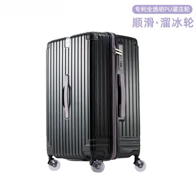 28-Inch Deep Trolley Suitcase with Combination Lock - 9