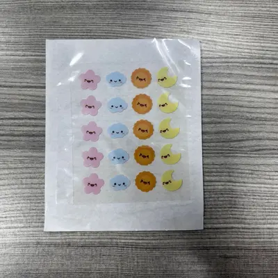 批发定制彩色星星款水胶体痘痘贴人工皮痘贴隔离细自发热技术 - 12