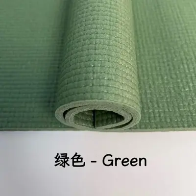 7 renk PVC yoga matı, yüksek esneklikli ve yırtılmaya dayanıklı - 12