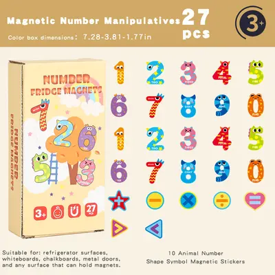 Cartoon-Magnet-Kühlschrankaufkleber, 8 Designs - 12
