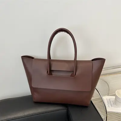 Large Women's Tote Bag, Retro Style, Autumn and Winter - 11
