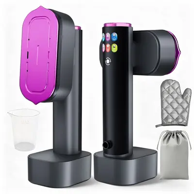 Portable handheld garment steamer iron